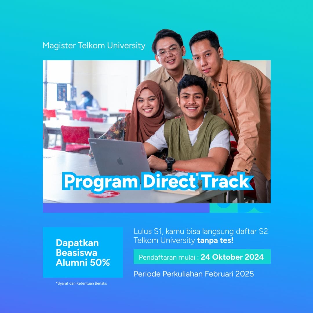 Featured Image Jalur Seleksi Direct Track Batch 2 Telkom University 2025