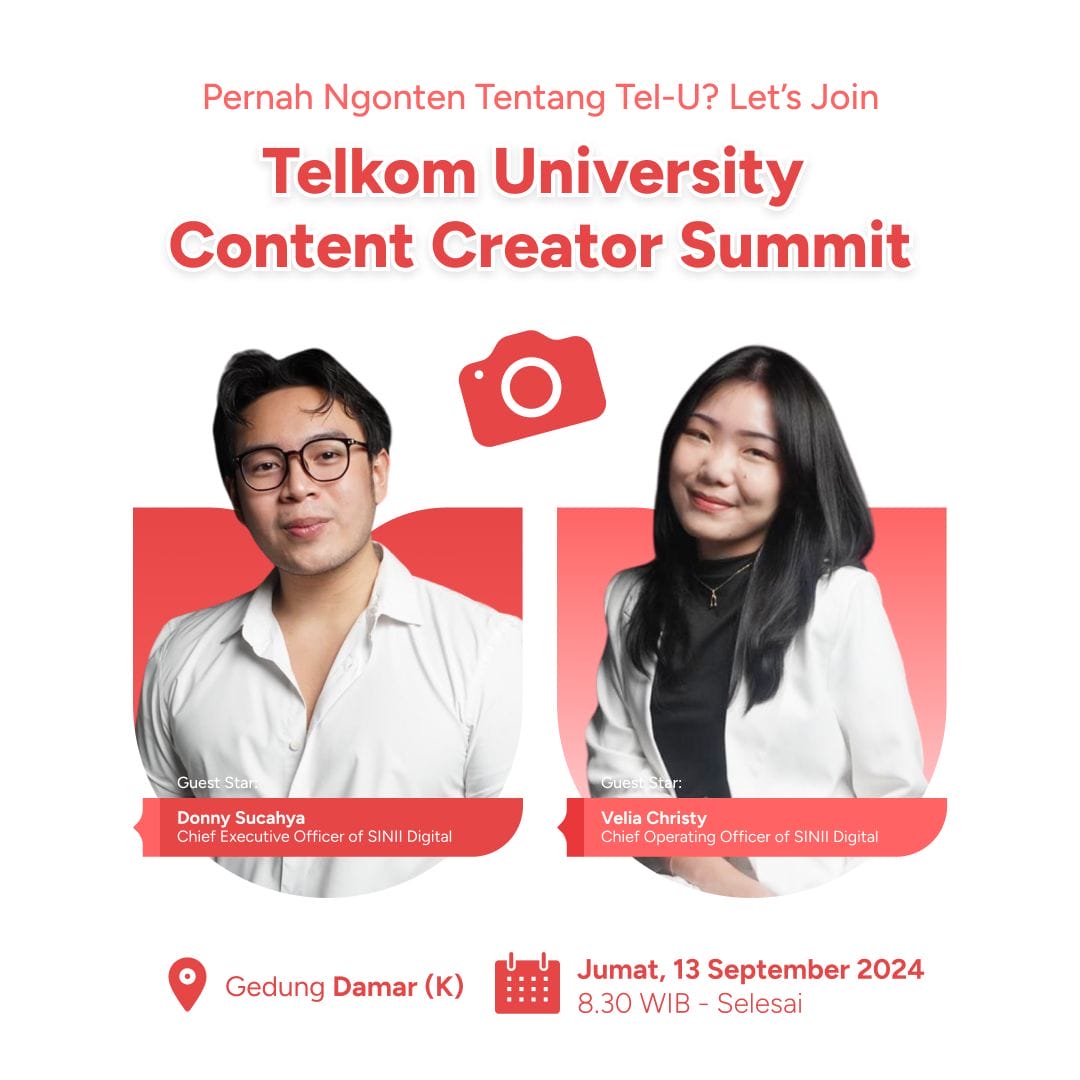 Event Telkom University Content Creator Summit 2024